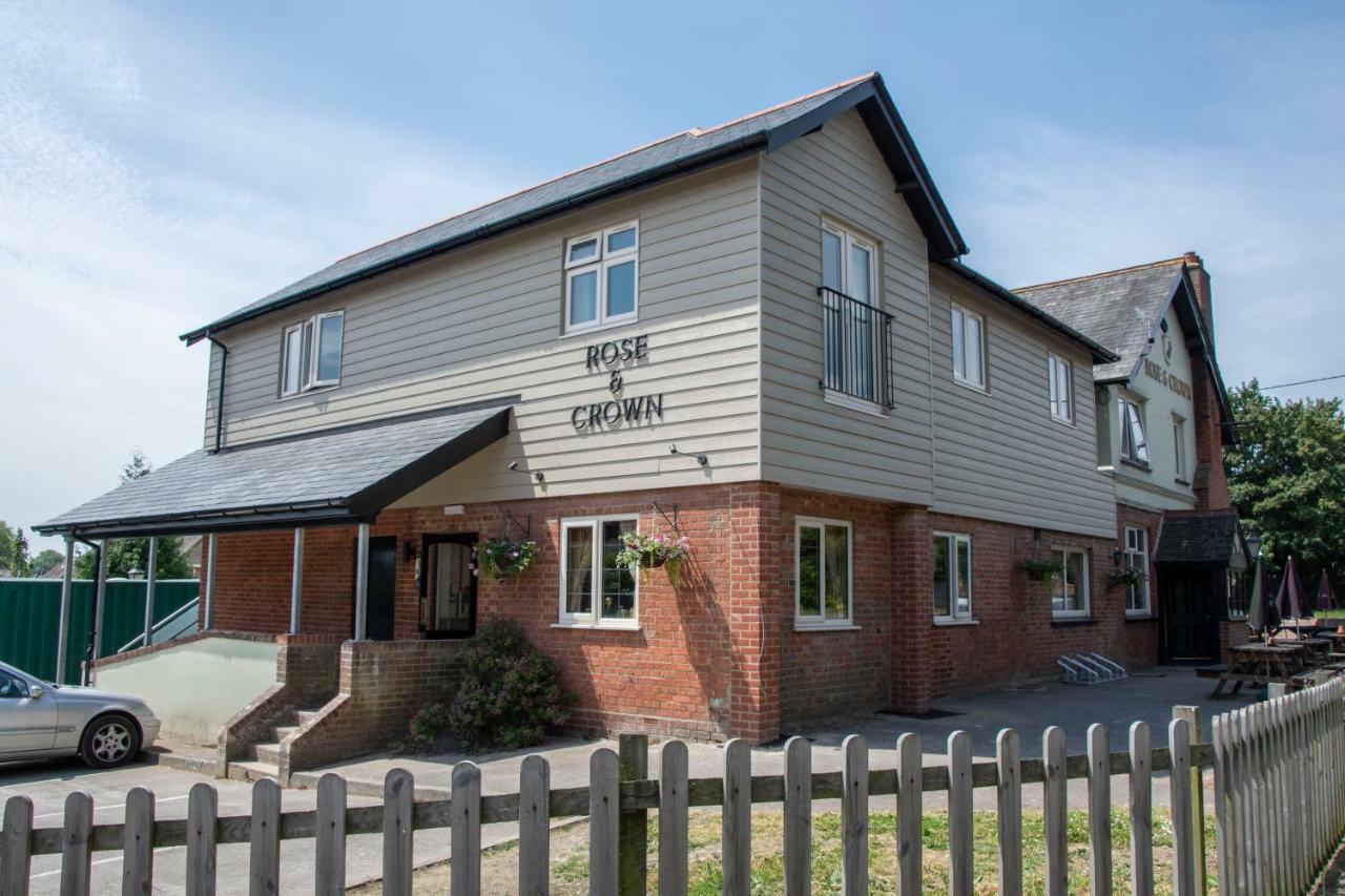 Rose And Crown Otel Lytchett Matravers Dış mekan fotoğraf